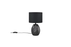 Trio Lighting Bordlampe TRIO Melva Svart