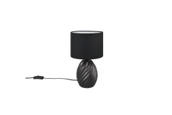 Trio Lighting Bordlampe TRIO Melva Svart