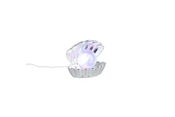Trio Lighting Nattbordslampe|Bordlampe-Bordlampe TRIO Shelly Krom