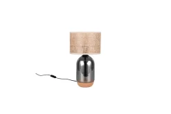 Trio Lighting Nattbordslampe|Bordlampe-Bordlampe TRIO Tara 43 cm Krom