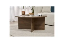 Sofabord-Boro Sofabord 90 cm Brun