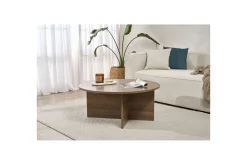 Sofabord-Boro Sofabord 90 cm Brun