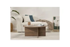 Sofabord-Boro Sofabord 90 cm Brun