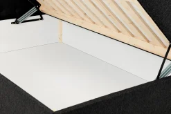 Drömvik Seng Med Oppbevaring-Boxy Box Bed 140x200 cm Svart/Grå