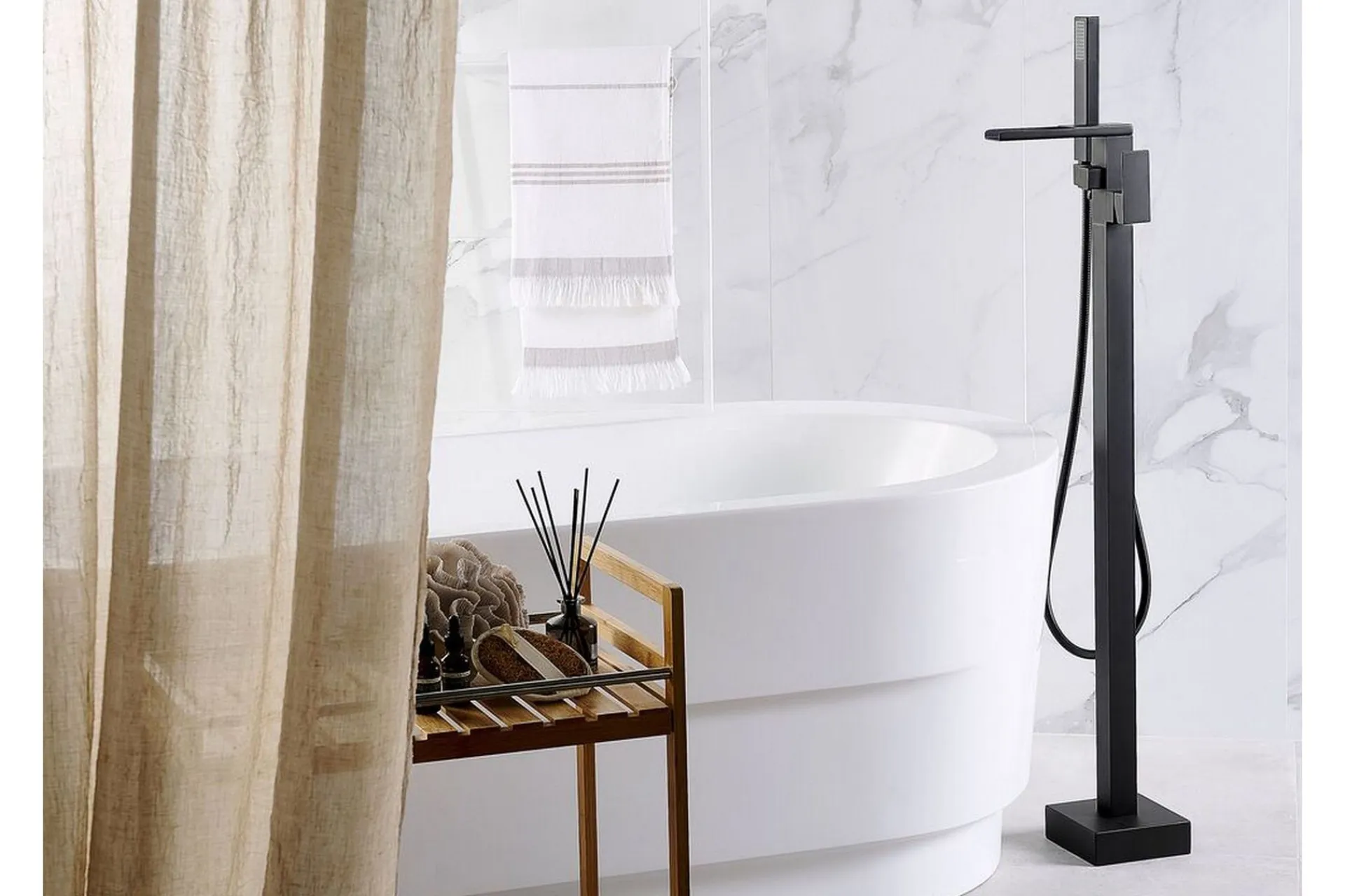 Boyoma Badekararmatur Frittstående