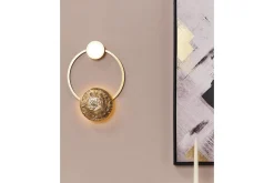 Nattbordslampe-Brac LED Vegglampe Gull