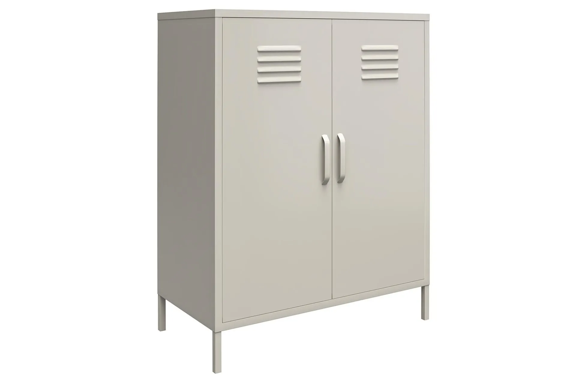 Queer Eye Oppbevaringsskap|Skap-Bradford Highboard Hvit