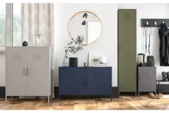 Queer Eye Sideboard & Skjenker-Bradford Skänk 100x40 cm Ljusgrå Ljusgrå Lysegrå