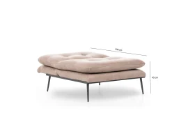 Lenestoler-Bramelia Fåtölj Beige