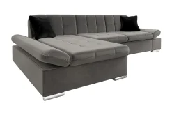 Velour Sofa & Fløyel Sofa-Branstad Hjørnesofa Venstre Once 10 + Once 12