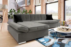 Velour Sofa & Fløyel Sofa-Branstad Hjørnesofa Venstre Once 10 + Once 12