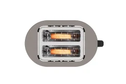 Black+Decker Brødrister 2 rom rustfritt stål