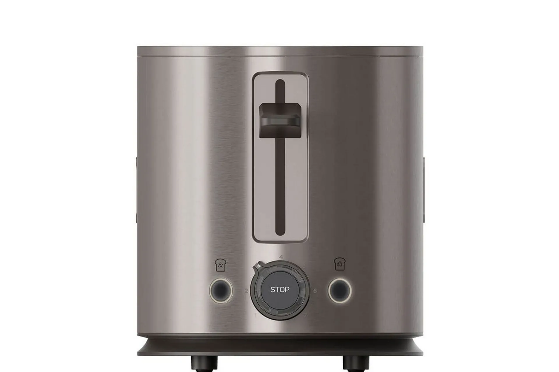Black+Decker Brødrister 2 rom rustfritt stål