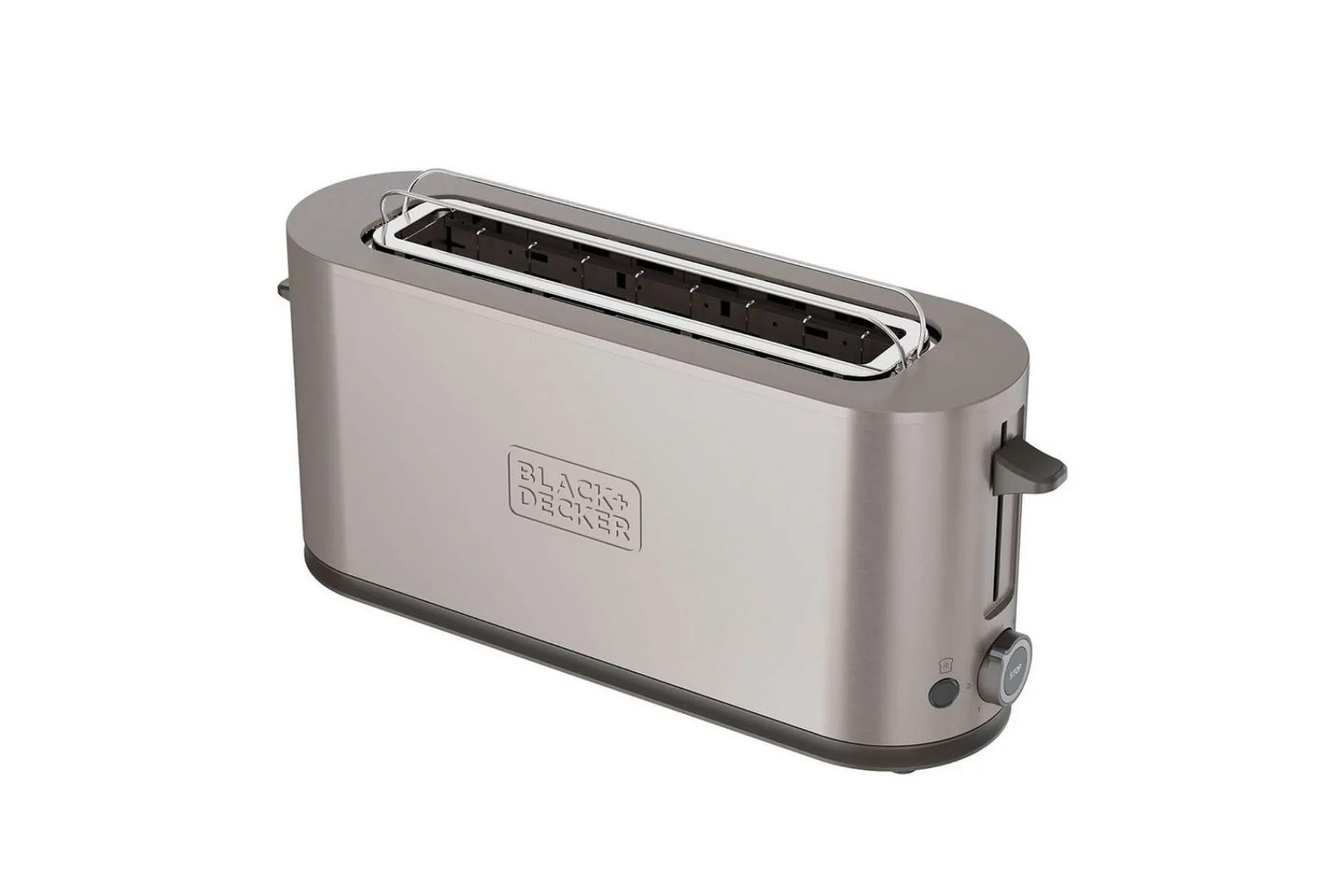 Black+Decker Brødrister 1 rom Rustfritt Stål