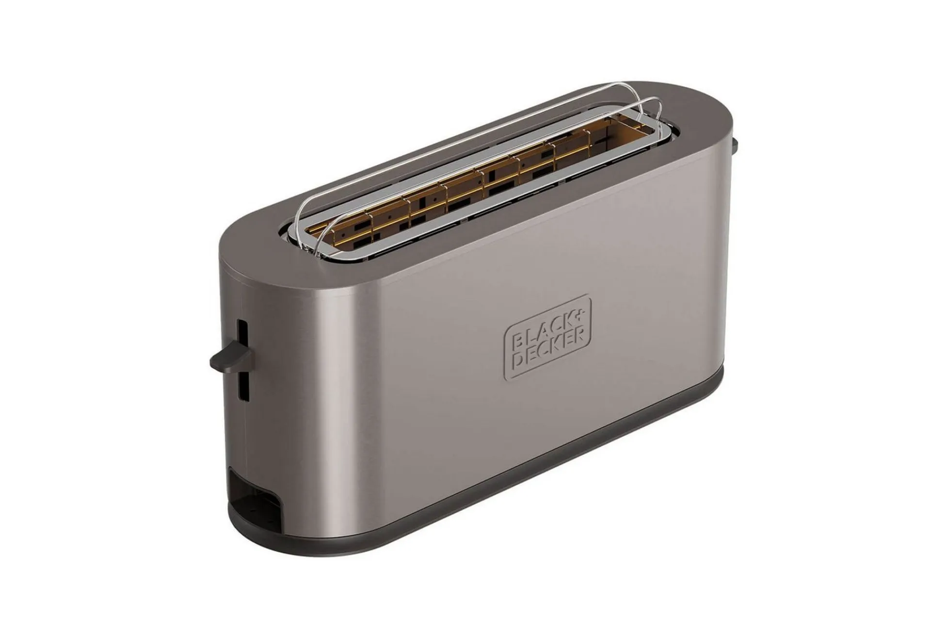 Black+Decker Brødrister 1 rom Rustfritt Stål
