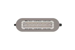 Black+Decker Brødrister 1 rom Rustfritt Stål