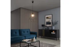Kjøkkenlampe-Brevitas Taklampe Svart
