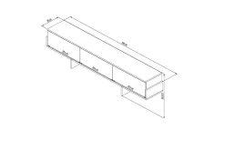 Brin TV-benk 180 cm