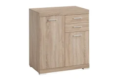 Scandinavian Choice Sideboard & Skjenker-Bristol Skjenk 80 cm 2 Luker 2 Skuffer Beige,Grey