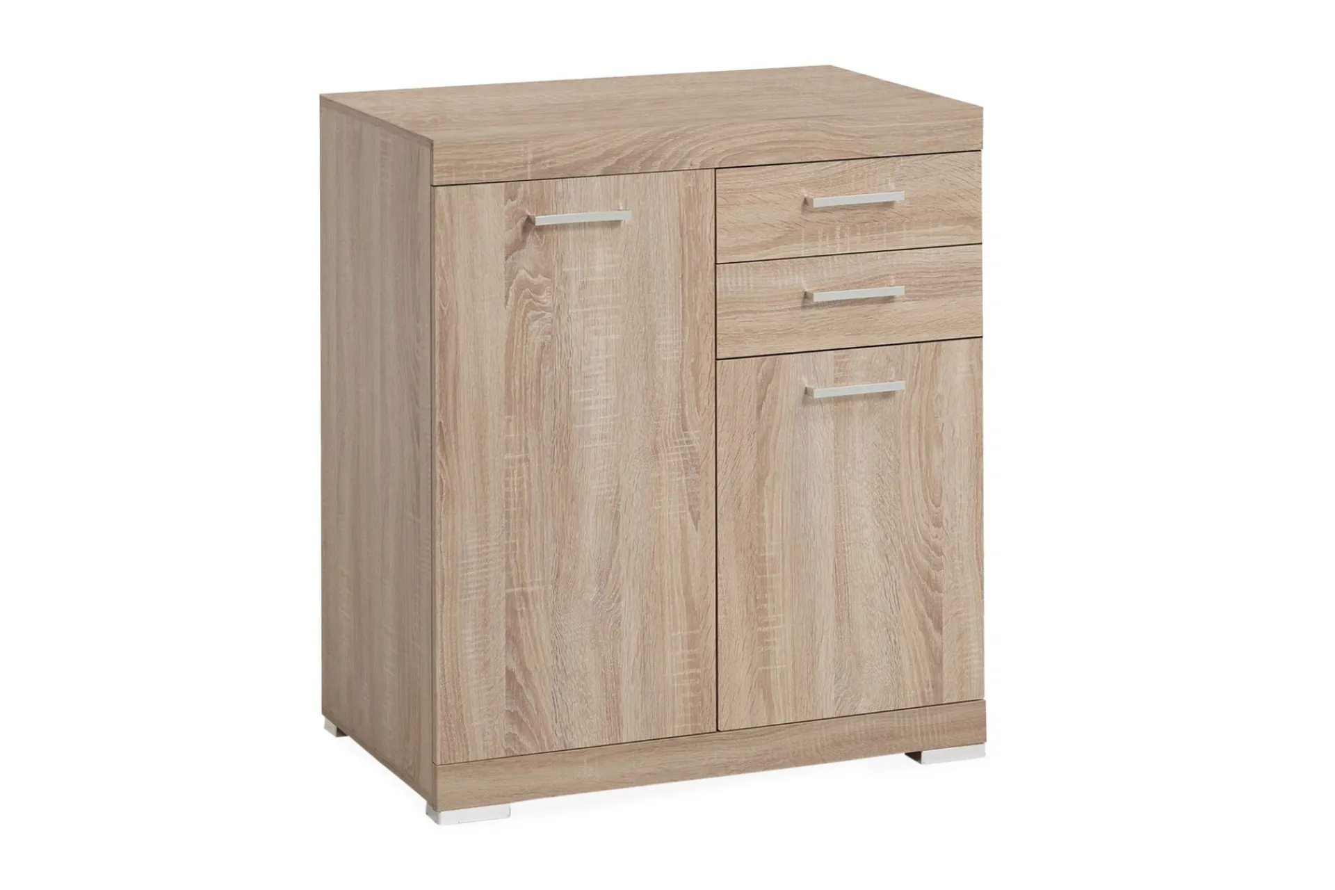 Scandinavian Choice Sideboard & Skjenker-Bristol Skjenk 80 cm 2 Luker 2 Skuffer Beige,Grey