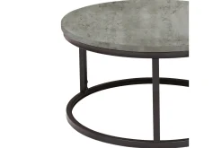 Sofabord-Brite Sofabord 60x32 cm Grå Grey