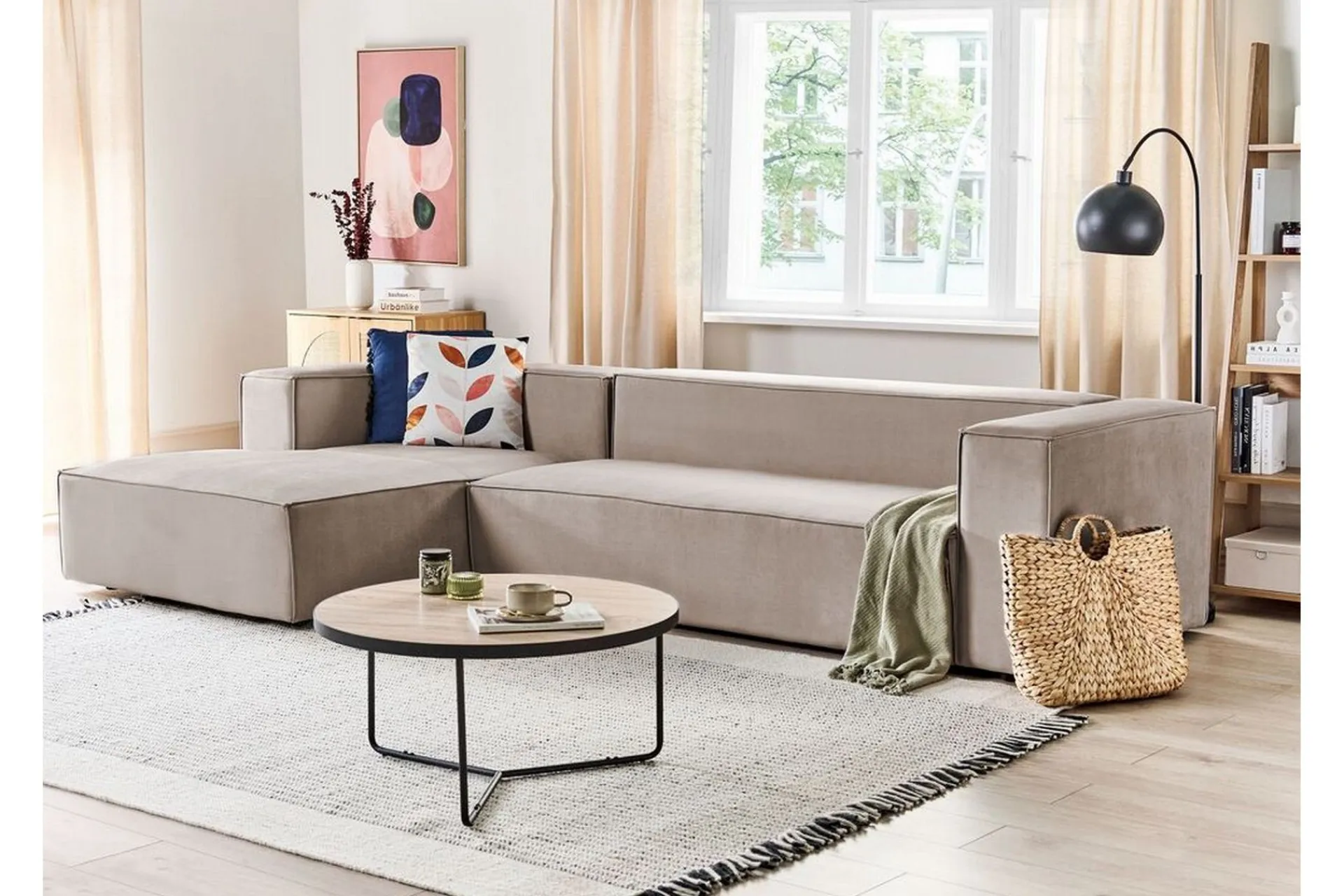 Britt Hjørnesofa 3-seter