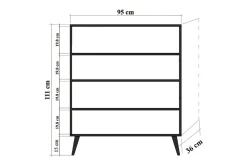 Brokind Oppbevaringsskap 111 cm