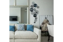 Skilt-Bronte - Veggdekor Turkis,Grey