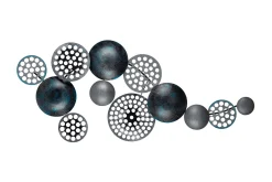 Skilt-Bronte - Veggdekor Turkis,Grey