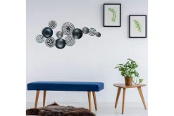 Skilt-Bronte - Veggdekor Turkis,Grey