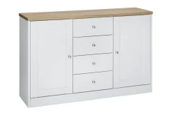 Loft24 Sideboard & Skjenker-Bryanne Skjenk 120 cm Hvit