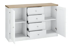 Loft24 Sideboard & Skjenker-Bryanne Skjenk 120 cm Hvit