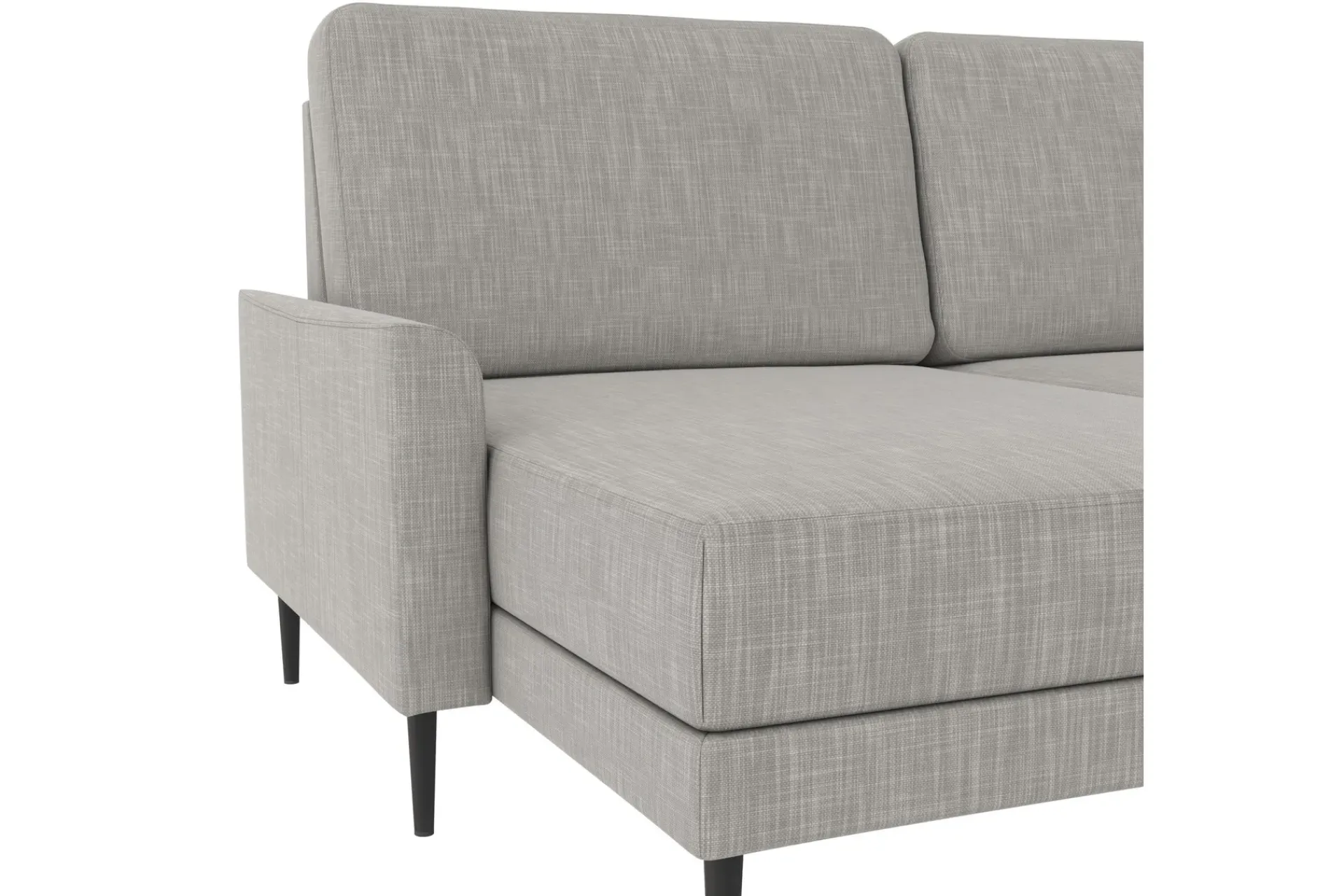 Sofa Med Sjeselong-Brynjar Sofa Grey