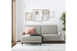 Sofa Med Sjeselong-Brynjar Sofa Grey