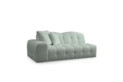 Sofa Med Sjeselong-Buddy Sofa med Divan 4-seter Grønn