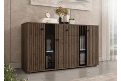 Oppbevaringskiste|Vegghengt Oppbevaring-Bunta Skjenk 141x41 cm Brun