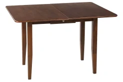 Spisebord & Kjøkkenbord-Burgos Spisebord Uttrekkbart 90-120x60 cm Mørkebrun