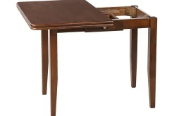 Spisebord & Kjøkkenbord-Burgos Spisebord Uttrekkbart 90-120x60 cm Mørkebrun