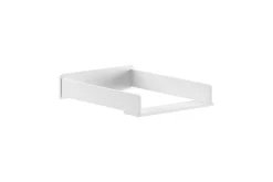 Barnemøbelsett-Byrå med skötbord babysäng garderob Jaxx Eva Jaxx White Hvit