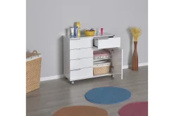 Byrå Vit högglans