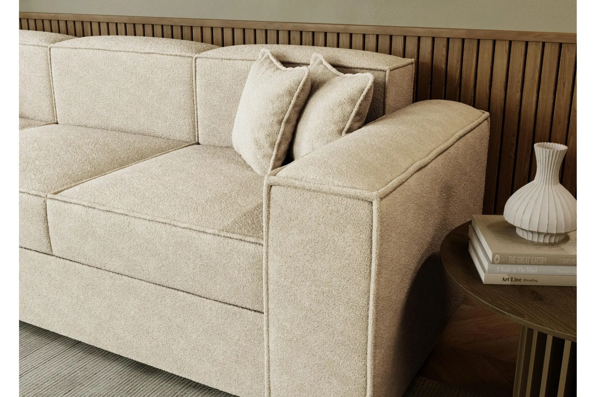 Sovesofaer-Bysantinsk 3-Seters Sovesofa Beige