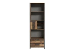 Bokhylle-Cadle Hylle 67 cm Brun,Grey