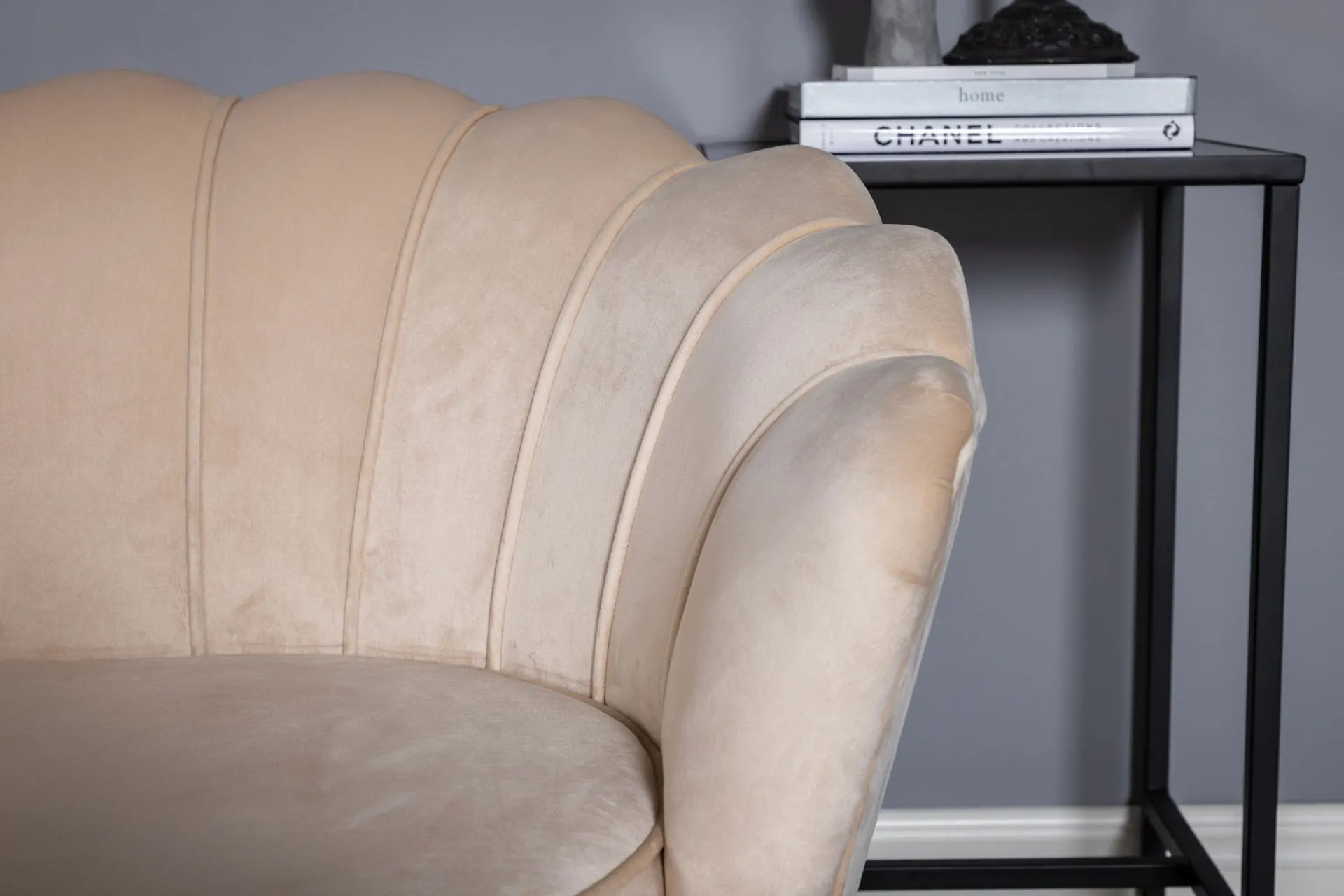 Venture Home Calais 3-seter Sofa Fløyel