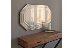 Veggspeil|Gangspeil-Callaham Dekorasjonsspeil 60 cm Bronse