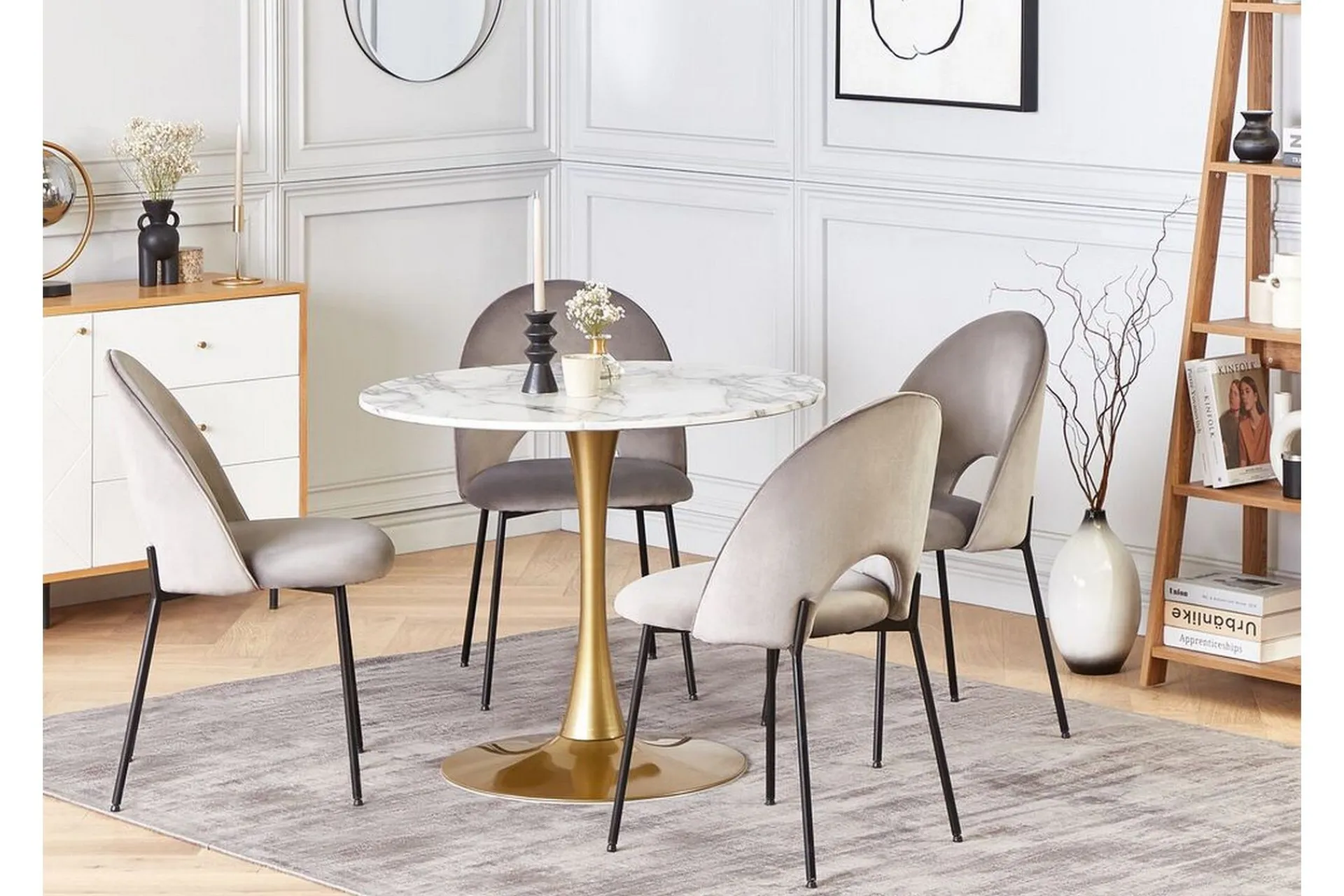 Calmar Spisebord 90 cm Rund