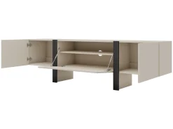 Tv-Benk & Mediabenk-Calvenn TV-benk 200 cm beige
