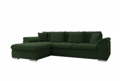 Sovesofaer-Camior 3-sits Hörnbäddsoffa Dark green Mørkegrønn