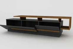 Tv-Benk & Mediabenk-Campora Tv-benk 180 cm Svart