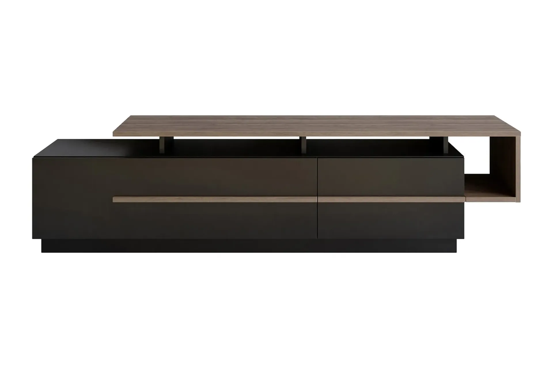 Tv-Benk & Mediabenk-Campora Tv-benk 180 cm Svart