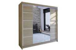 Canderbury Garderobe med Speil 180x215 cm